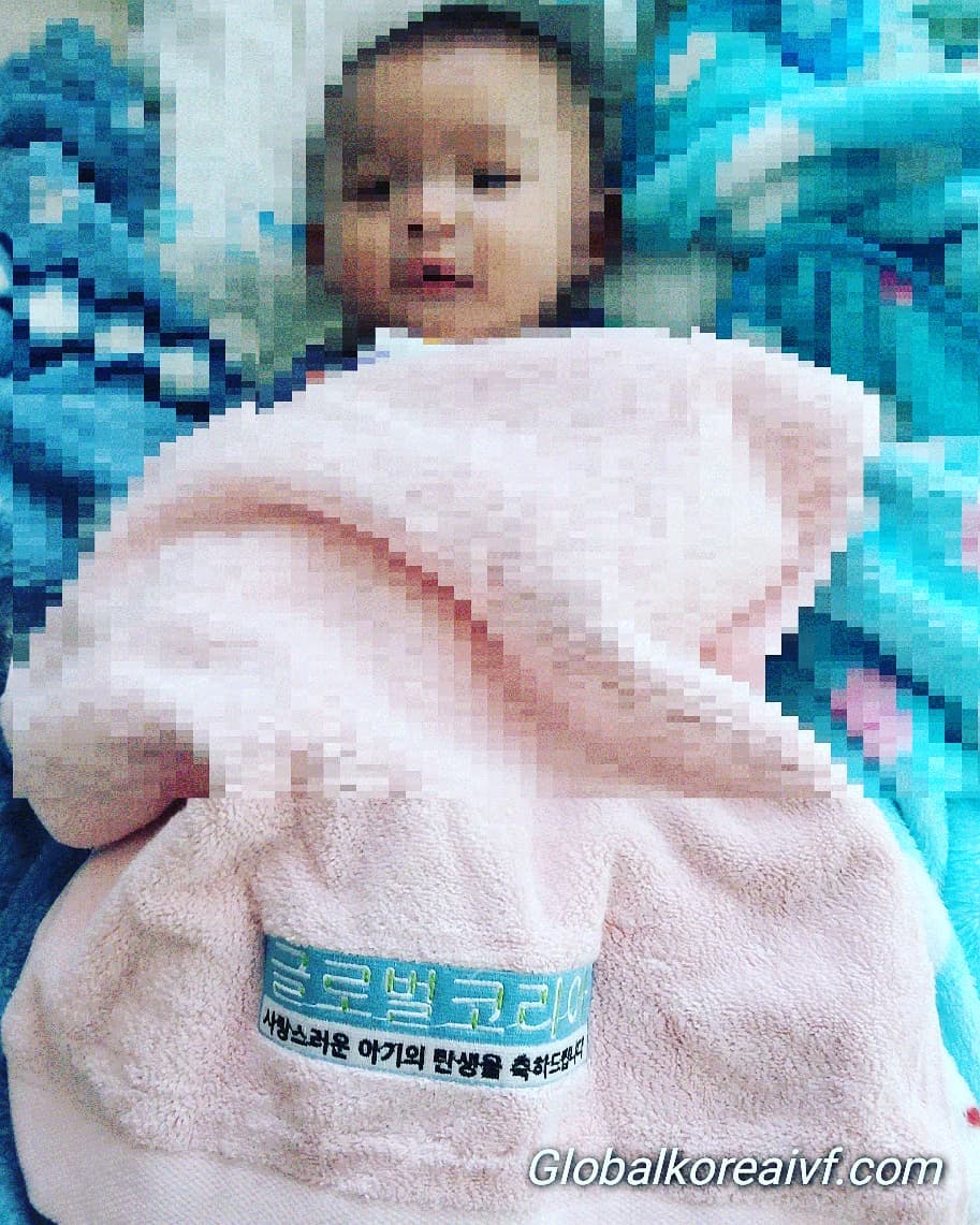 2021년  건강하게 태어난 예쁜 아가입니다. 염색체 검사 후 시험관 이식 시도시 높은 임신 성공율을 기대할수 있습니다.