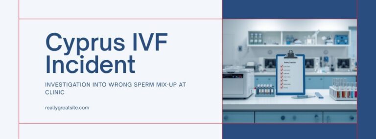IVF 클리닉 정자 오배송 사고 조사와 의료 안전 절차 점검 IVF clinic sperm mix-up incident investigation and medical safety protocol review