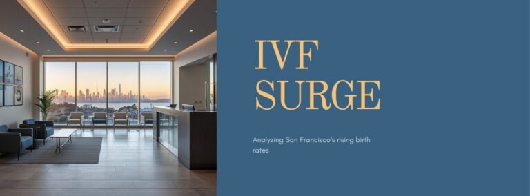 샌프란시스코 시험관 아기 출산율 급증 원인과 IVF 비용 구조 분석 San Francisco IVF birth rate surge analysis and cost structure