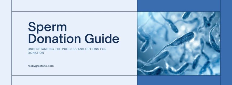정자 기증 보상 범위와 절차를 설명하는 의학적 생식의학 이미지 Medical andrology concept image for sperm donation compensation and procedure guide