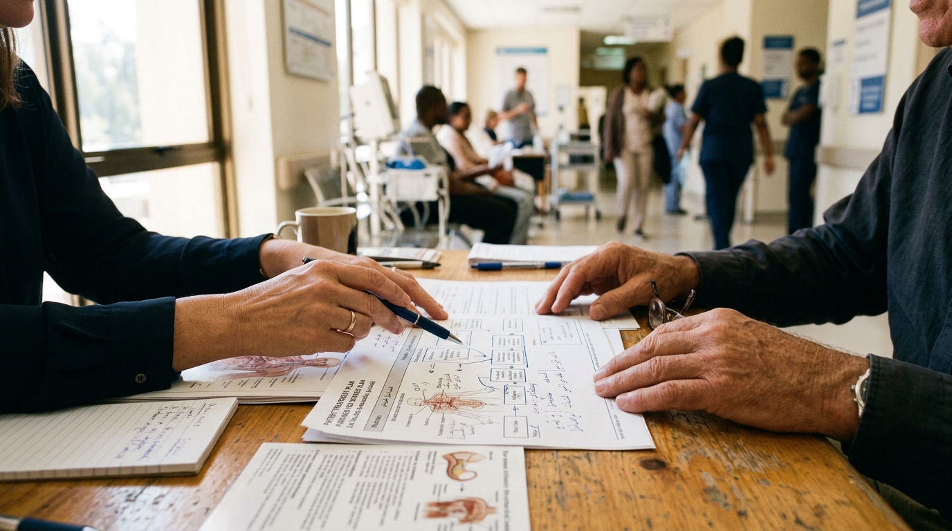 비타민 D와 IVF 성공률의 상관관계: 전문가들이 조언하는 현실적인 준비법 — 난임 치료 절차 상담 도입 장면
